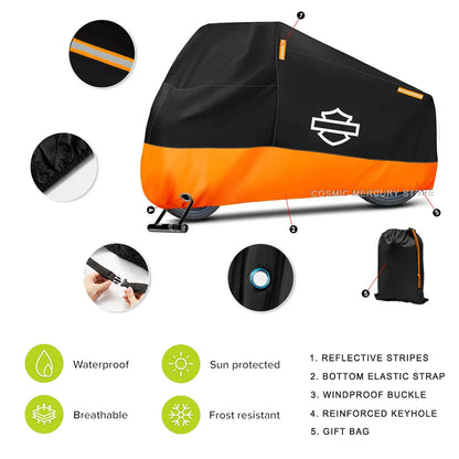 Premium Indoor/Outdoor Motorcycle Cover    qykyai-sq.myshopify.com