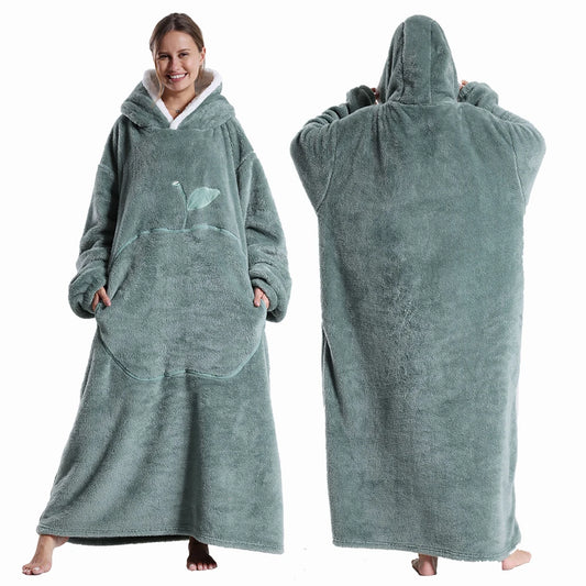Extra Long Wearable Blankets Winter Flannel Hooded Blanket with Full Sleeves Men Women Cozy Soft Throw Adult TV Blanket  Extra Long Wearable Blankets Winter Flannel Hooded Blanket with Full Sleeves Men Women Cozy Soft Throw Adult TV Blanket    qykyai-sq.myshopify.com