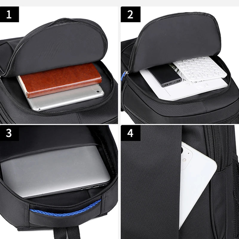 Men'S Backpack Oxford Waterproof Backpack Business Computer Bag Leisure Travel Backpack High School Student Backpack  Men'S Backpack Oxford Waterproof Backpack Business Computer Bag Leisure Travel Backpack High School Student Backpack    qykyai-sq.myshopify.com