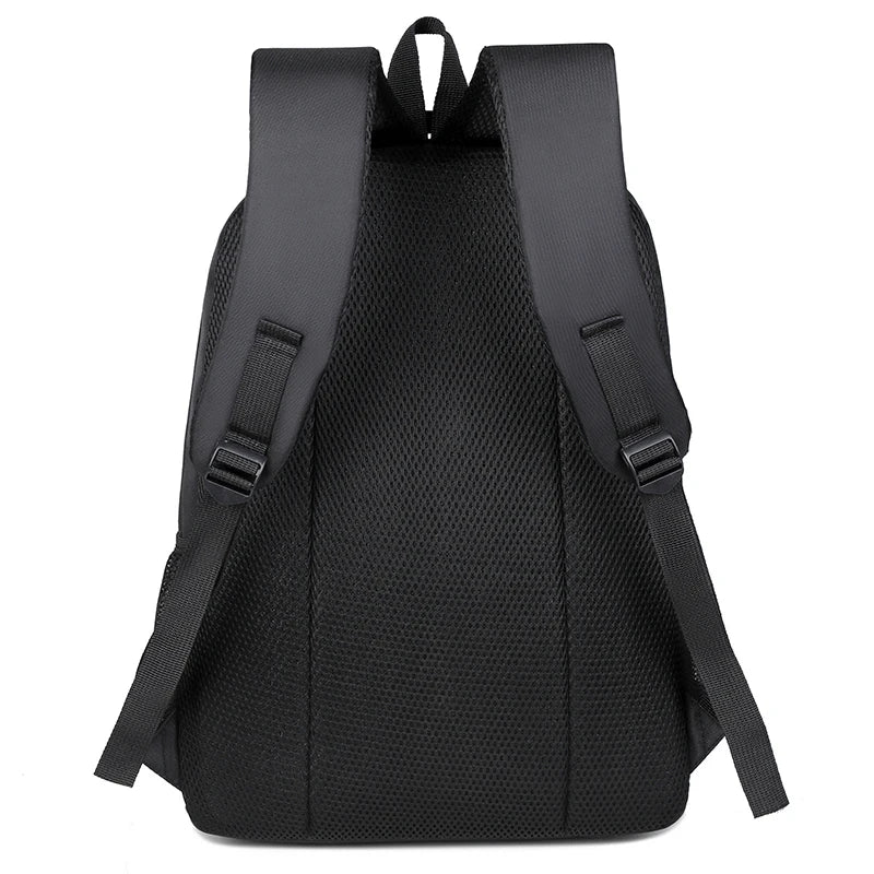 Men'S Backpack Oxford Waterproof Backpack Business Computer Bag Leisure Travel Backpack High School Student Backpack
