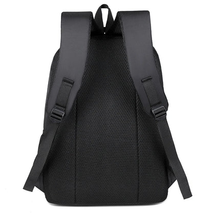 Men'S Backpack Oxford Waterproof Backpack Business Computer Bag Leisure Travel Backpack High School Student Backpack
