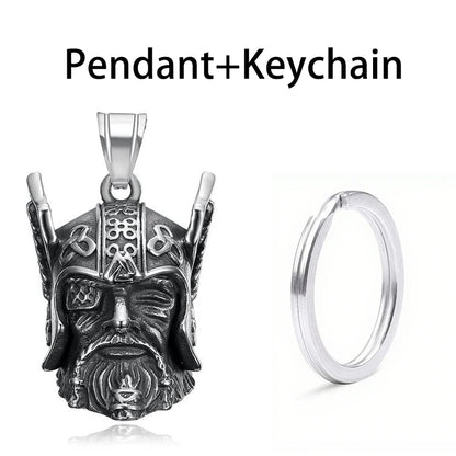 Stainless Steel Motorcycle Bell Pendant Trendy Charm Punk Necklaces For Men Vintage Biker Luck Amulet Jewelry Gifts Wholesale