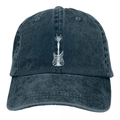 Rock & Roll Skeleton Caps