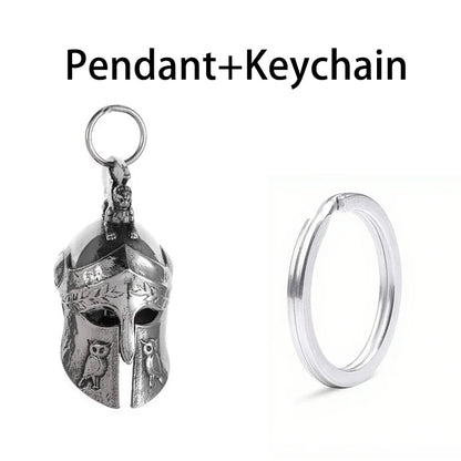 Stainless Steel Motorcycle Bell Pendant Trendy Charm Punk Necklaces For Men Vintage Biker Luck Amulet Jewelry Gifts Wholesale