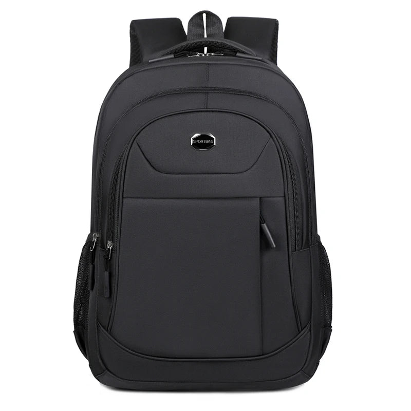 Men'S Backpack Oxford Waterproof Backpack Business Computer Bag Leisure Travel Backpack High School Student Backpack