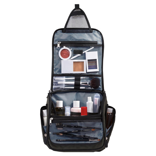 Travel Hanging Toiletry Bag by Open Road Girl, Choose your Logo color!