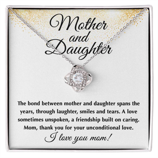 Mother & Daughter | Love Knot Necklace