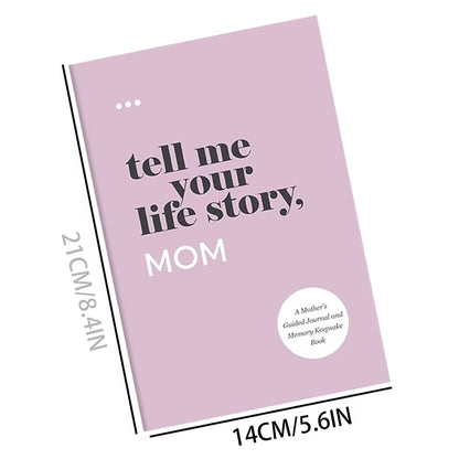 Portable Notebook Dad Mom I Want to Hear Your Story Notebook Share Their Life Notebook Multipurpose Diary Notebook Gifts