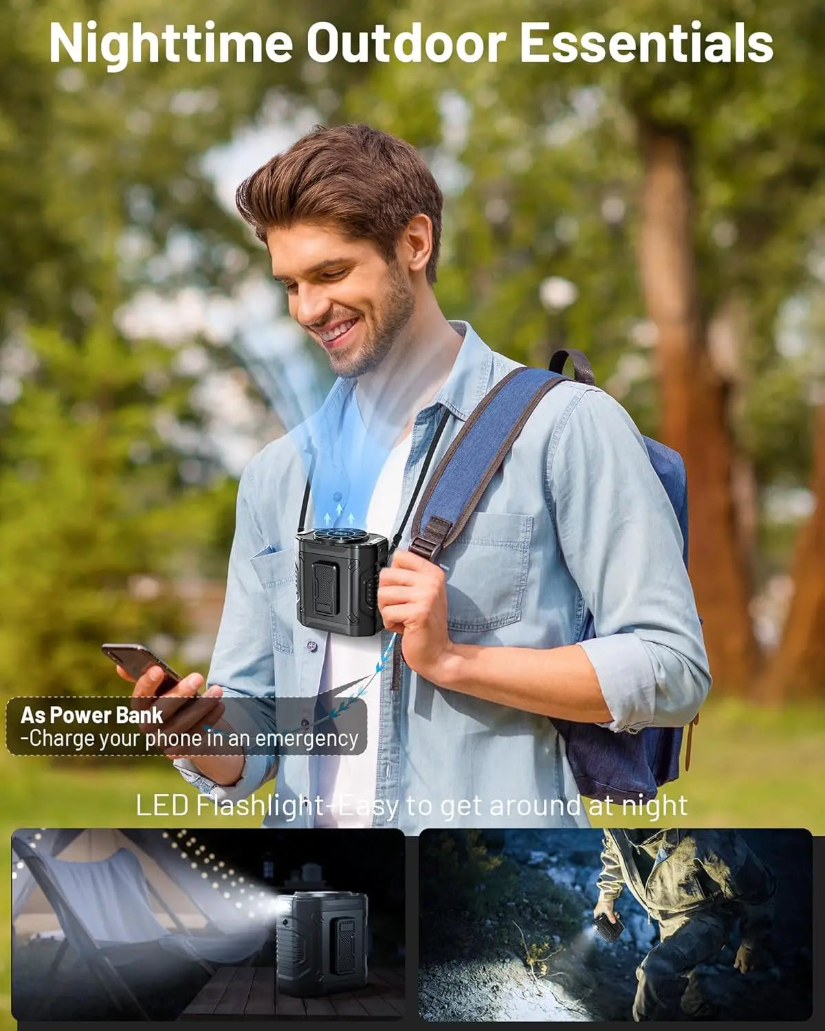 Hanging Waist Fans Waist Clip Fan Portable under Shirt Fan USB Charging Electric Fan Outdoor Camping Cooling Device LED Light  Hanging Waist Fans Waist Clip Fan Portable under Shirt Fan USB Charging Electric Fan Outdoor Camping Cooling Device LED Light    qykyai-sq.myshopify.com