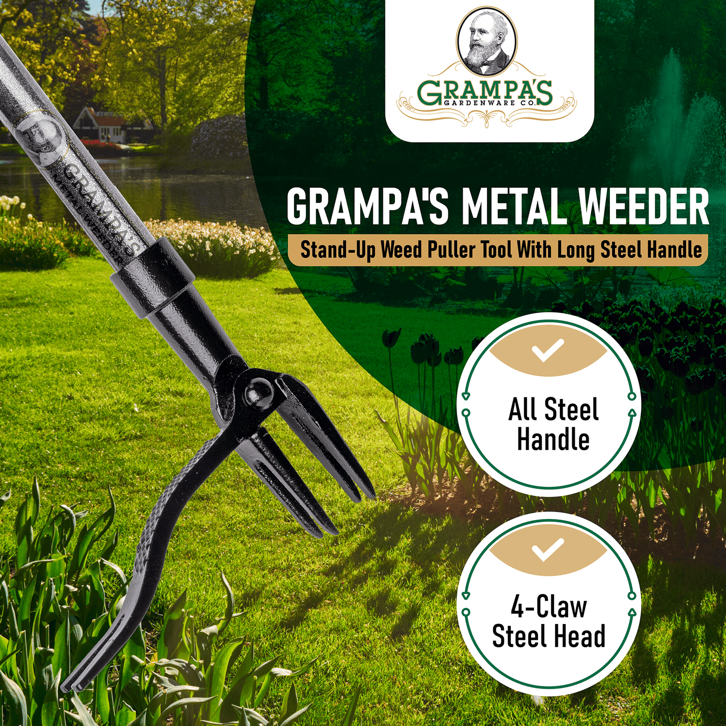 Grampa's Easy Weeder Tool
