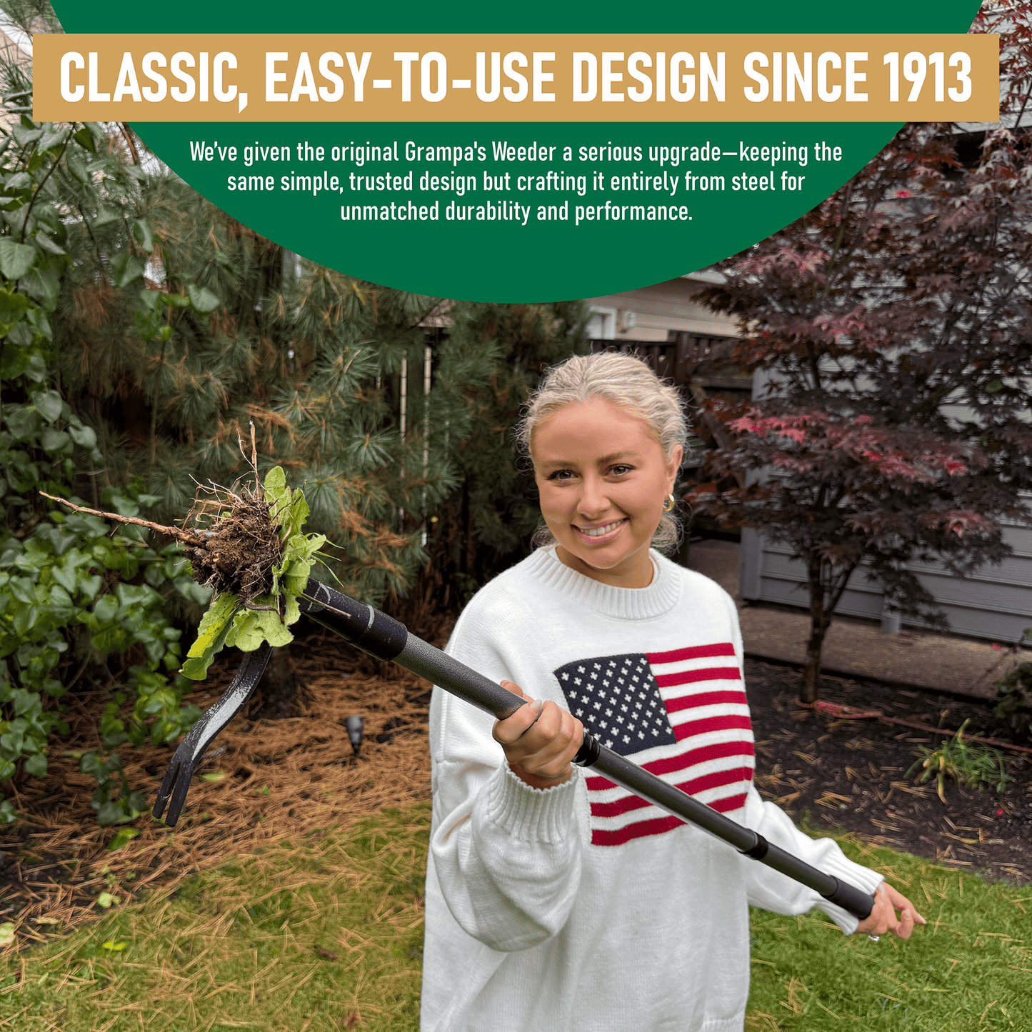 Grampa's Easy Weeder Tool