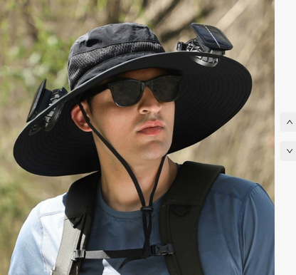 Solar Breeze Cooling Hat
