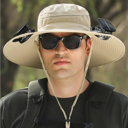 Solar Breeze Cooling Hat