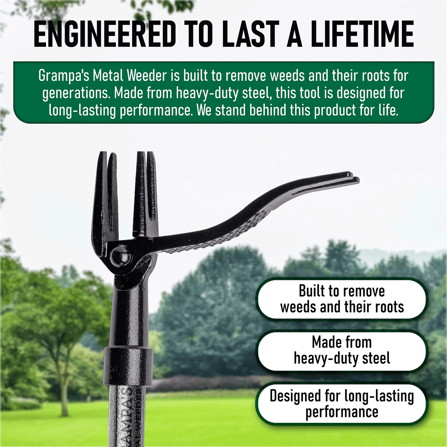 Grampa's Easy Weeder Tool