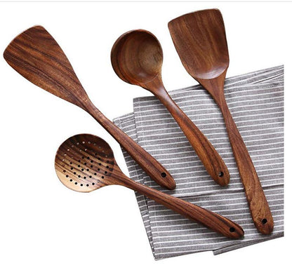 Teak Kitchen Essentials Set