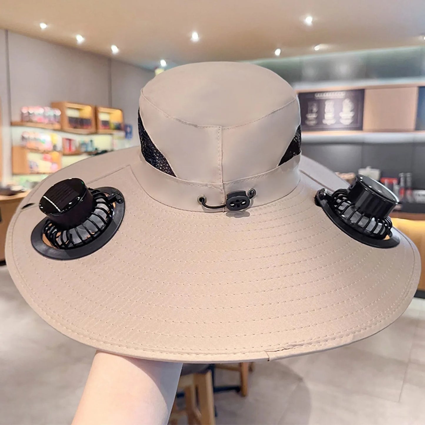 Solar Breeze Cooling Hat