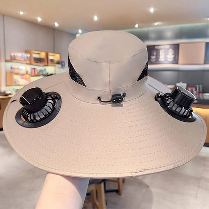 Solar Breeze Cooling Hat