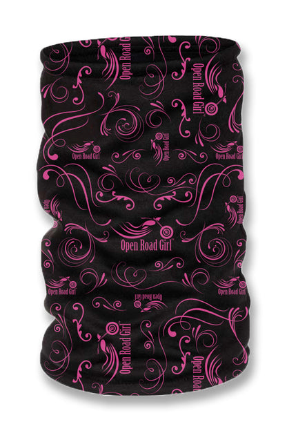 Scatter Open Road Girl NeckTube (Neck Gaiter), 7 Colors