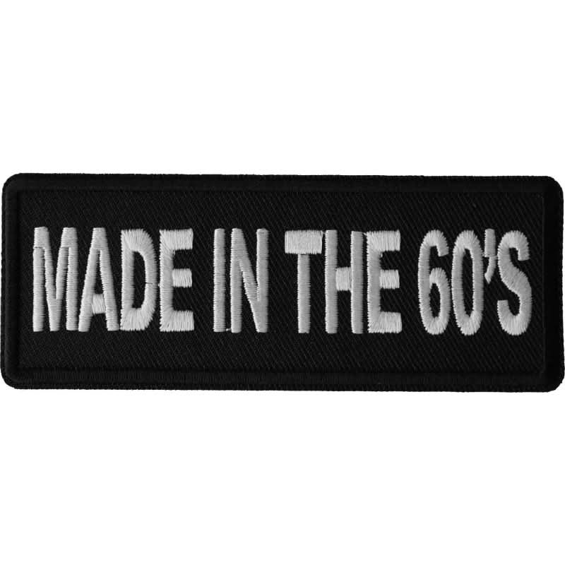 P6674 Made in the 6s Novelty Iron on Patch