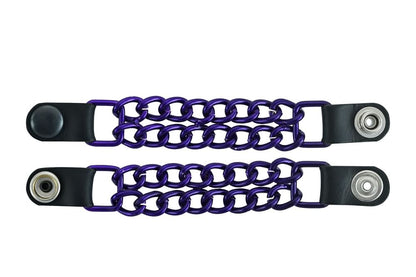 PKVPC1PG Vest EXTENDER POWDER COATED PURPLE GLITTER