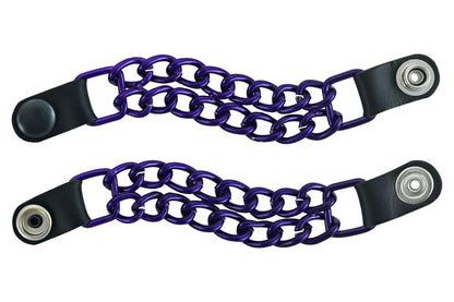 PKVPC1PG Vest EXTENDER POWDER COATED PURPLE GLITTER