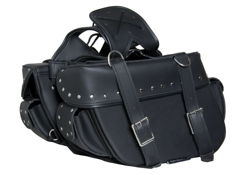 Two Strap Saddle Bag w/ Studs