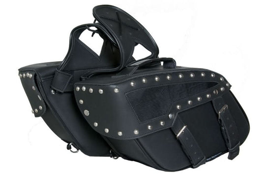 Two Strap Saddle Bag w/ Studs