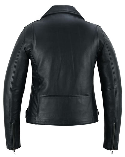 Black Pearl Women's Fashion Leather Jacket