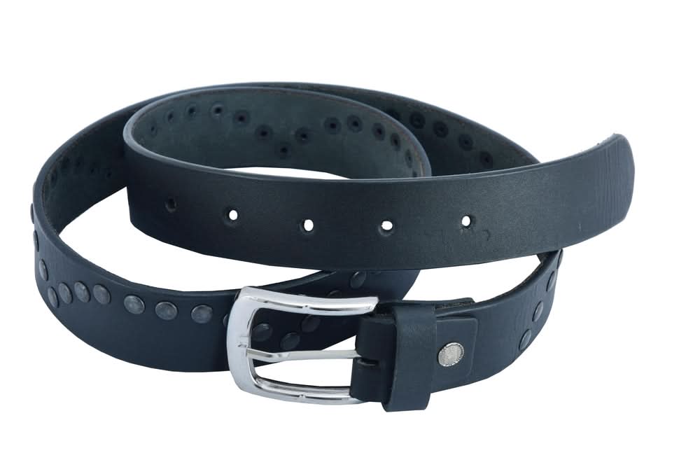 Blt Hopper Pattern BLT Super Cool Curved Pattern Studded Leather Belt – Blessed Bling Company