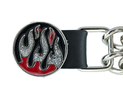 PKV144D Vest Extender - Flame Red/Silver