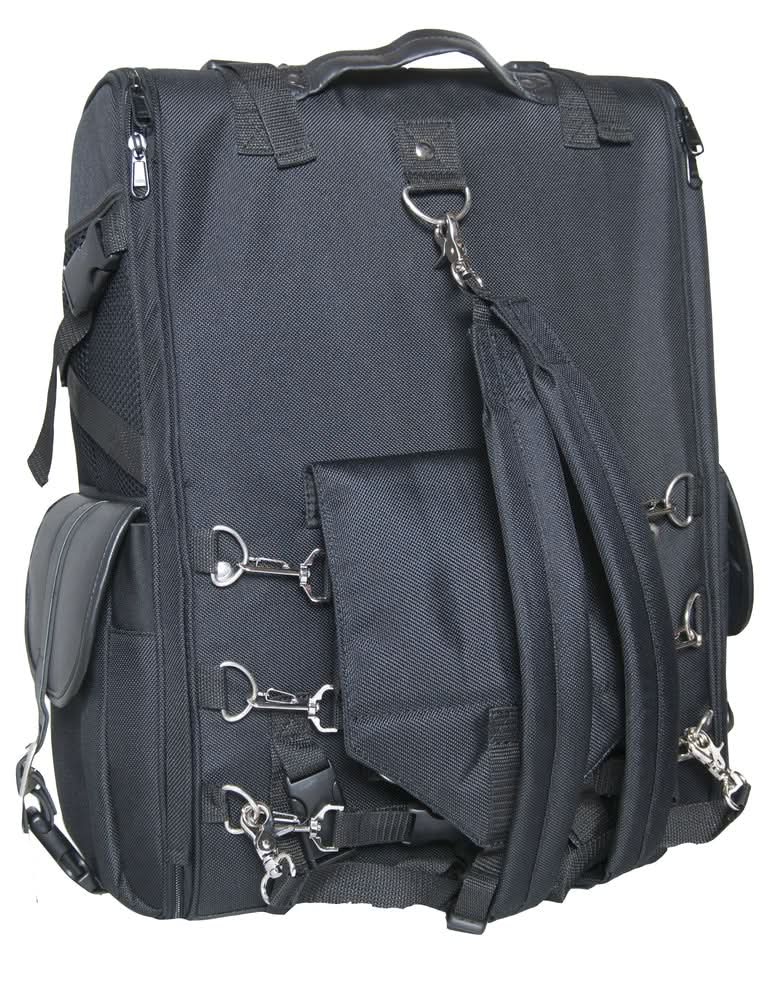 Updated Touring Sissy Bar Bag w/ Studs