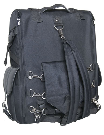 Updated Touring Sissy Bar Bag w/ Studs