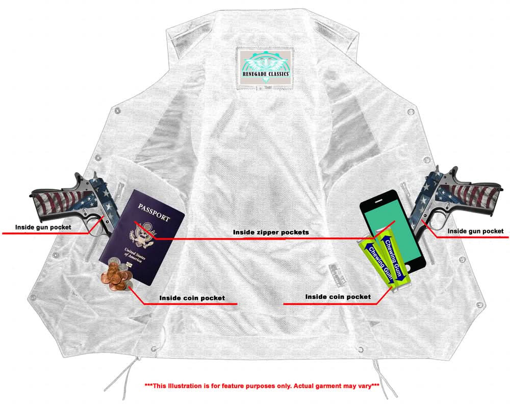 Men's Ten Pocket Utility Black Vest - TALL