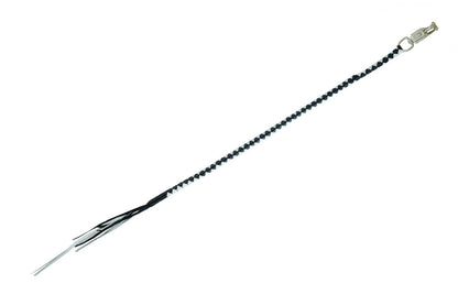 GBW24 Leather Biker Whip-White/Black  Whips  qykyai-sq.myshopify.com