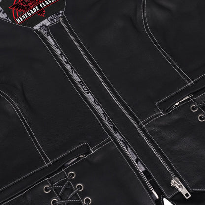 Night Edge Black Ladies Vest