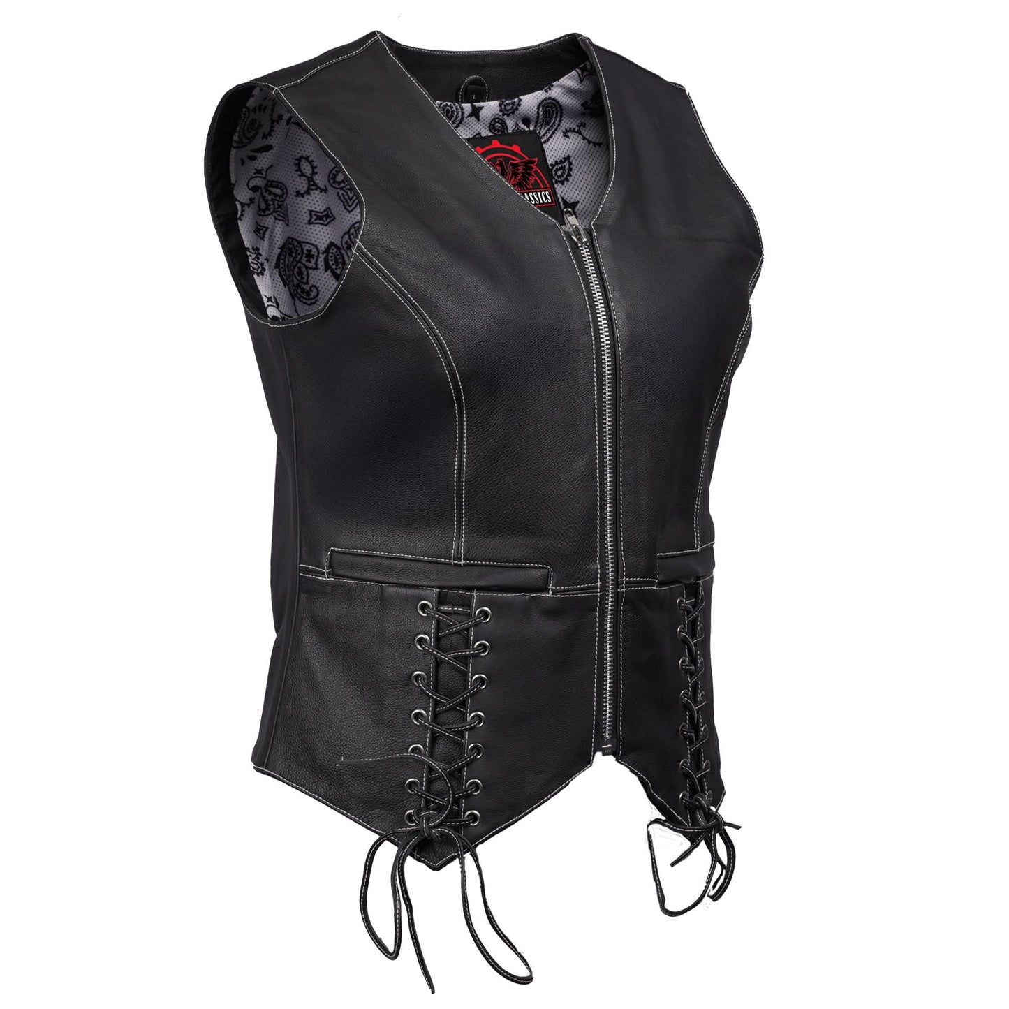 Night Edge Black Ladies Vest