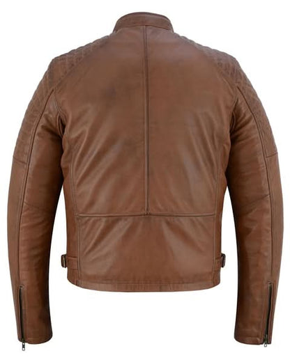 COPPER SLAYER MEN'S Fashion Leather Jacket
