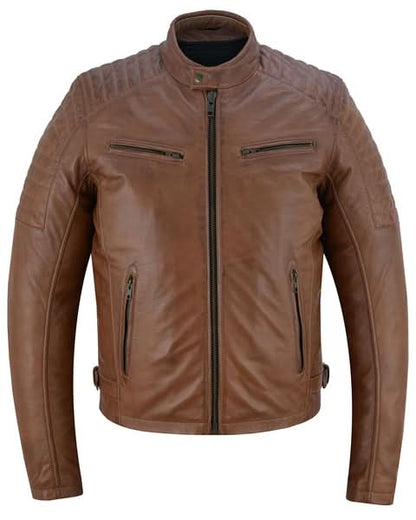 COPPER SLAYER MEN'S Fashion Leather Jacket